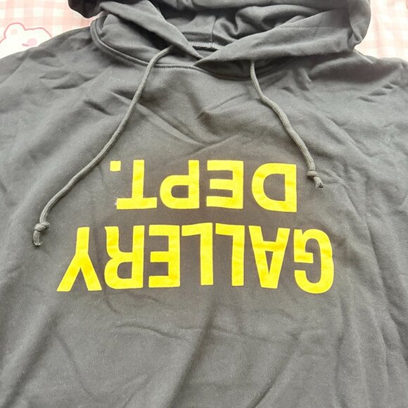 Gallery Dept Hoodie Black - Picture 2 of 4